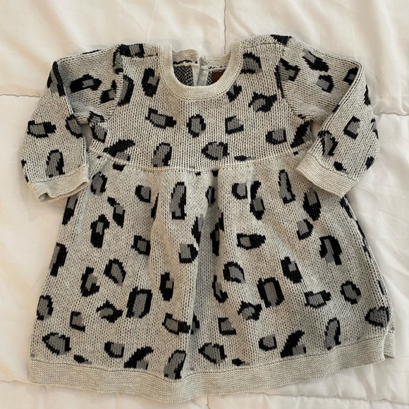 Tea collection sweater dress size 3-6 months - Picture 2 of 3